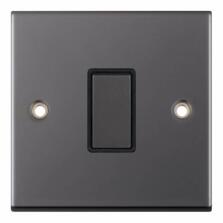Slimline Black Nickel Light Switch 