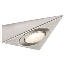 240v 2w LED Triangle Kitchen Undercabinet Downlight - Warm White 3000K 