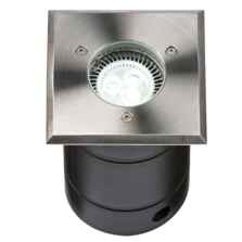 Square IP67 100mm Walk / Drive Over Ground Light - Fitting