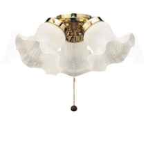 Fantasia Tulip Ceiling Fan Light Kit - Polished Brass