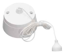 Lighting Pull Cord Switch - 10A 2 way - Bright White