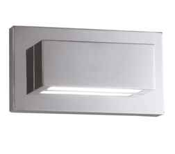 Chrome Ledge Switched LED Up/Downlighter Wall Light - 1752CC