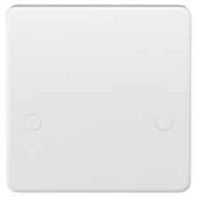 White 45A DP Cooker Control Switch  - 45A Cooker Connection Unit