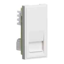 Telephone Secondary Eurodata Outlet Module - White