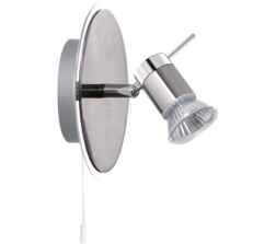 Chrome Switched Wall Spotlight  - 7441CC-LED