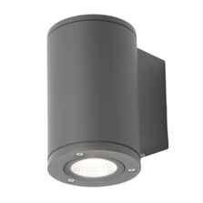 Anthracite Grey IP54 LED Outside Wall Down Light - Fitting