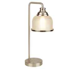 Satin Silver Table Lamp - Satin Silver