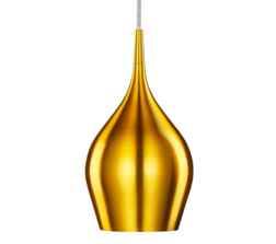 Gold Vibrant 1 Light Ceiling Pendant Light Gold  - 6461-12GO