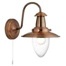 Copper Fisherman Switched Wall Light  - 5331-1CU