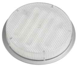 Mini-Circ Semi Recessed Undershelf Downlight - Satin Silver