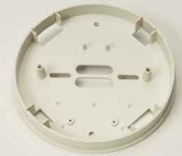 Surface Mounting Base for Smoke and Heat Alarms - White