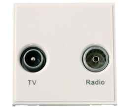 New Media Module - Diplexed TV & Radio Module - TV and Radio Module - Polar White