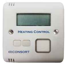 Consort Bathroom Downflow Fan Heater 1 or 2kw Wireless - Battery operated thermostat