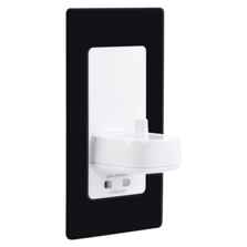 Electric Toothbrush Wall Charger With Shaver Socke - Black trim for single wall charger/shaver