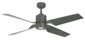 Fantasia Tau Natural Iron Ceiling Fan With Light - 50" - With 18w LED Light 115809