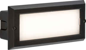 Black / Grey Surface Mount Brick light IP65 5W LED  - BLKITBK Black