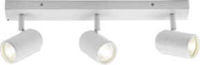Matt White GU10 Triple Bar Spotlight IP44 - BA03B3MW