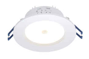 White Recessed LED PIR Spotlight  - ZN-35690-WHT