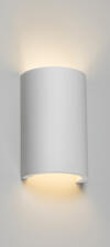 Curved Up & Down Plaster Wall Light G9 40W