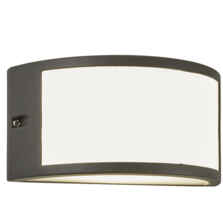 Anthracite Grey Up/Down LED Wall Light IP54 - 10w LED Fitting