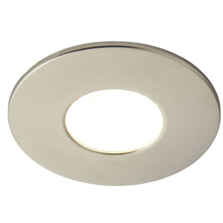 Satin Nickel 8W LED Fire Rated Downlight IP65 - CCT - Fitting