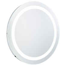 Round Illuminated Bathroom Mirror With Sensor Switch 600mm - 600mm Round Mirror
