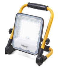 50W Rechargeable LED Worklight Black/Yellow - Rechargeable worklight