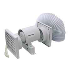 4" Shower Fan Kit With Timer - 100mm