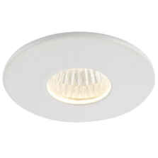 Matt White 4W LED Micro Downlight Warm White 3000K	 - 4W Warm White LED