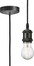 Smoked Bronze 1.8m Vintage Pendant Set	 - 8271LSB