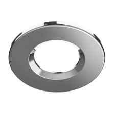 Low Profile CCT Integrated Fire Rated LED Downlight - Polished Chrome Bezel