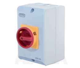 IP65 Rotary Isolator Switch -Indoor or Outdoor Use -  40A / 18.5kW Isolator Switch