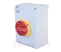 IP65 Rotary Isolator Switch -Indoor or Outdoor Use - 100A / 55kW Isolator Switch