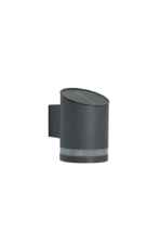 Anthracite IP44 LED Solar Powered Down Wall Light - Anthracite 