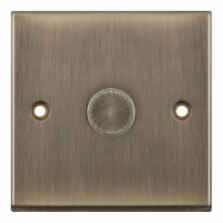 Antique Brass LED Dimmer Switch - Single 1 Gang