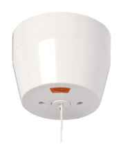 Shower 50A DP Round Ceiling Pull Switch  - Bright White