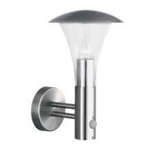 Stainless Steel IP44 Outdoor Wall Light with Motion Sensor  - Stainless Steel