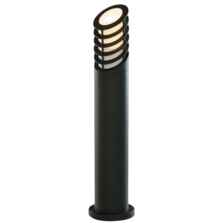 Outdoor Post Light - Bollard Style Light 1086-730 - Black Cast Aluminium