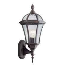 Capri Outdoor Wall Light - IP44 Garden Light 1565 - Rustic Brown Cast Aluminium