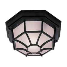 Outdoor / Porch Light - Cast Aluminium 2942BK - Black Finish