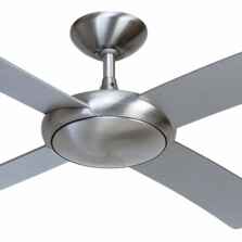 Fantasia Orion Ceiling Fan - Brushed Aluminium - 44" (1120mm) With Remote Control