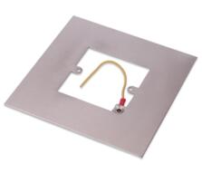 light socket switch surround finger plates in chrome decorative light switch finger plates