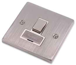 Stainless Steel Switched Spur White Insert