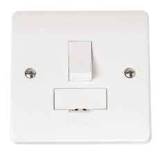 Mode 13A DP Switched Fused Spur - White 
