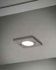 LED Square Undershelf Cabinet Light 3W - Warm white 3000k