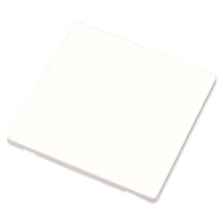 Screwless White Blank Plate  - 1 Gang Single