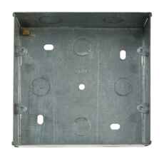 Mini Grid 2 Tier Backbox - 47mm Deep Galvanised - 2 Tier Backbox