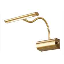 Dimmable LED Picture Lamp - Satin Brass