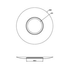 Downlight converter plate ip65