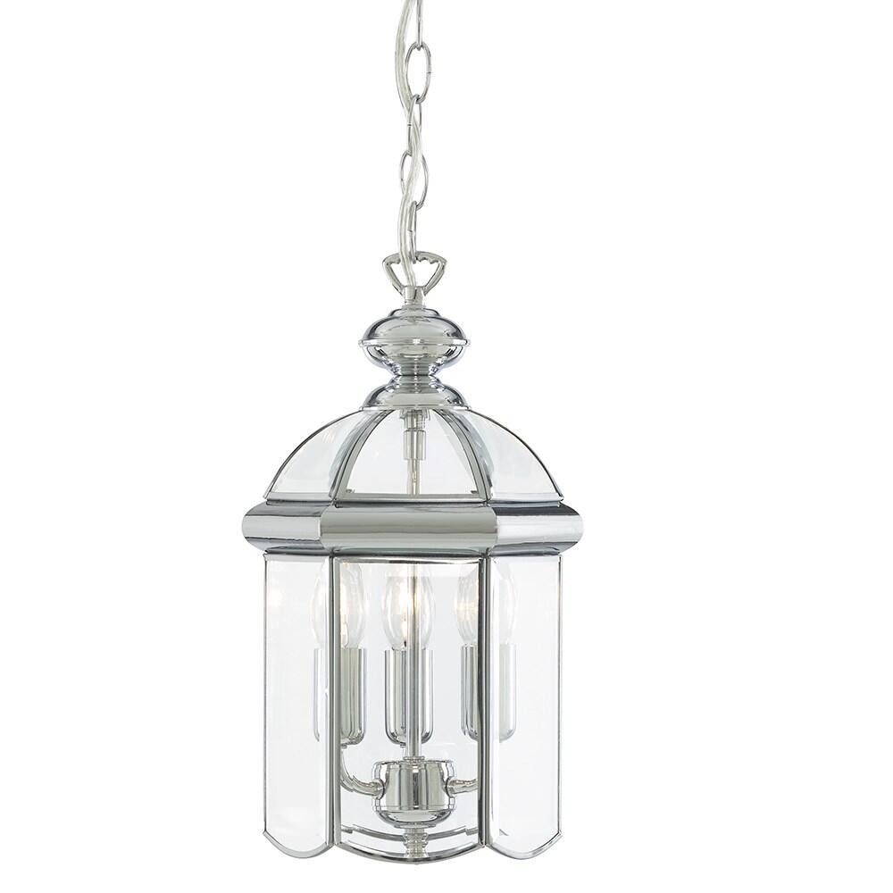 Hall Lantern - Chrome 5133CC 3 Light - Chrome